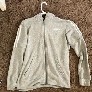 Adidas fleece zip up hoodie